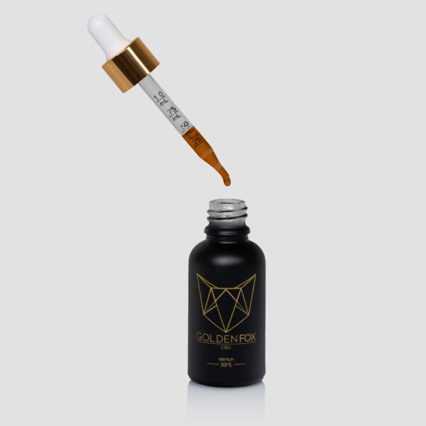 Olejek Golden Fox 1500+ / 10ml CBD+CBG - obrazek 4