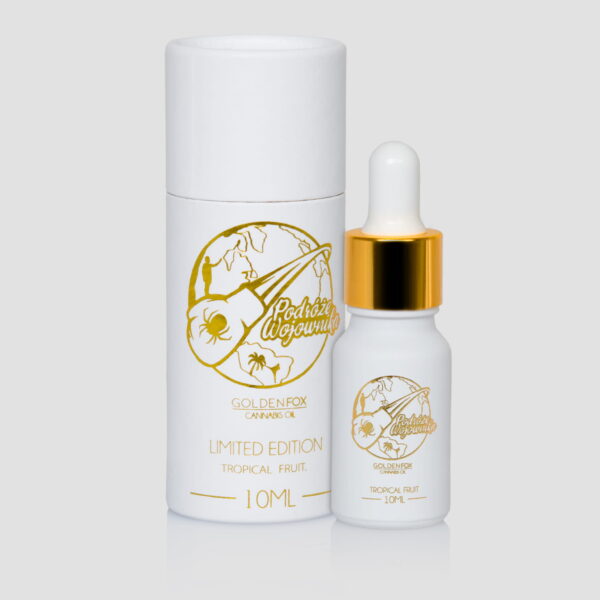 Olejek Golden Fox Podróże Wojownika 1000+ / 10ml CBD+CBG - obrazek 3