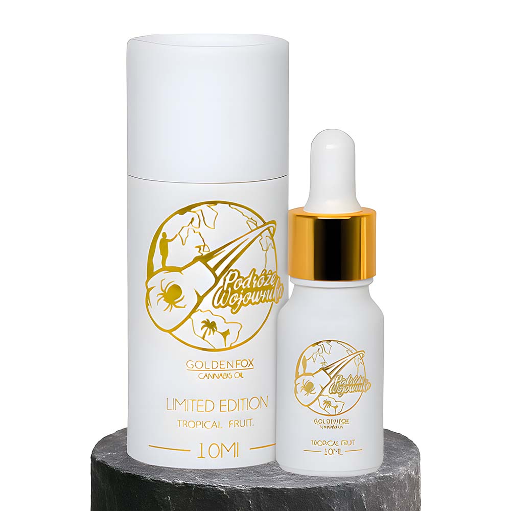 Olejek Golden Fox Podróże Wojownika 1500+ / 10ml CBD+CBG